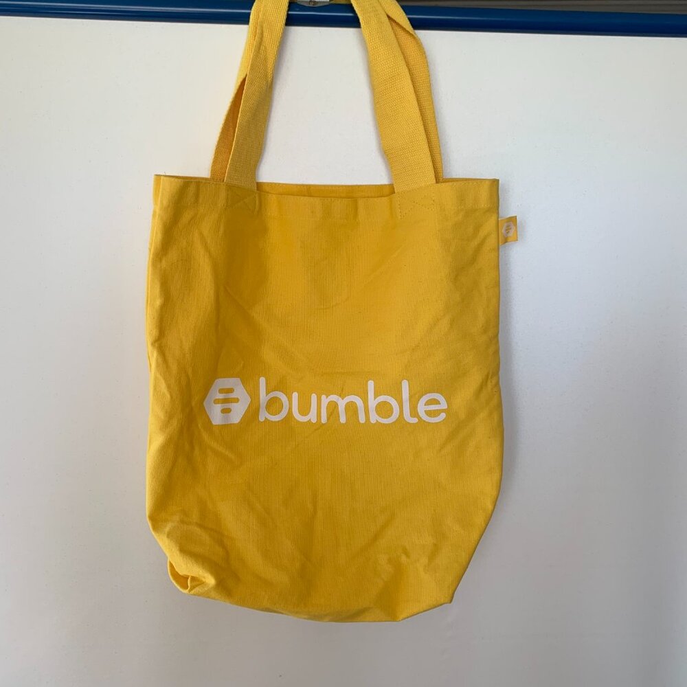 BUMBLE YELLOW CANVAS BAG - Picture 2 of 8